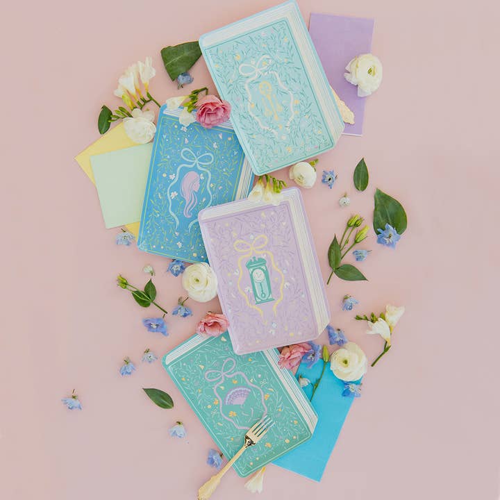 Jollity & Co. + Daydream Society - Wholesale Disposable plate - Book Club Book Die-Cut Dinner Plates1