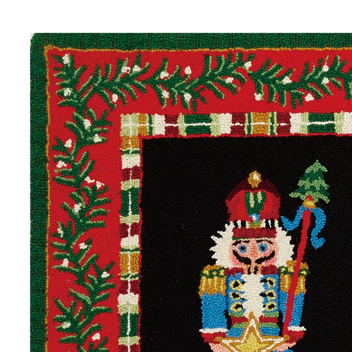 Peking Handicraft - Wholesale Area Rug - Nutcracker Pageantry Hook Rug - Christmas - Sally Eckman Roberts1