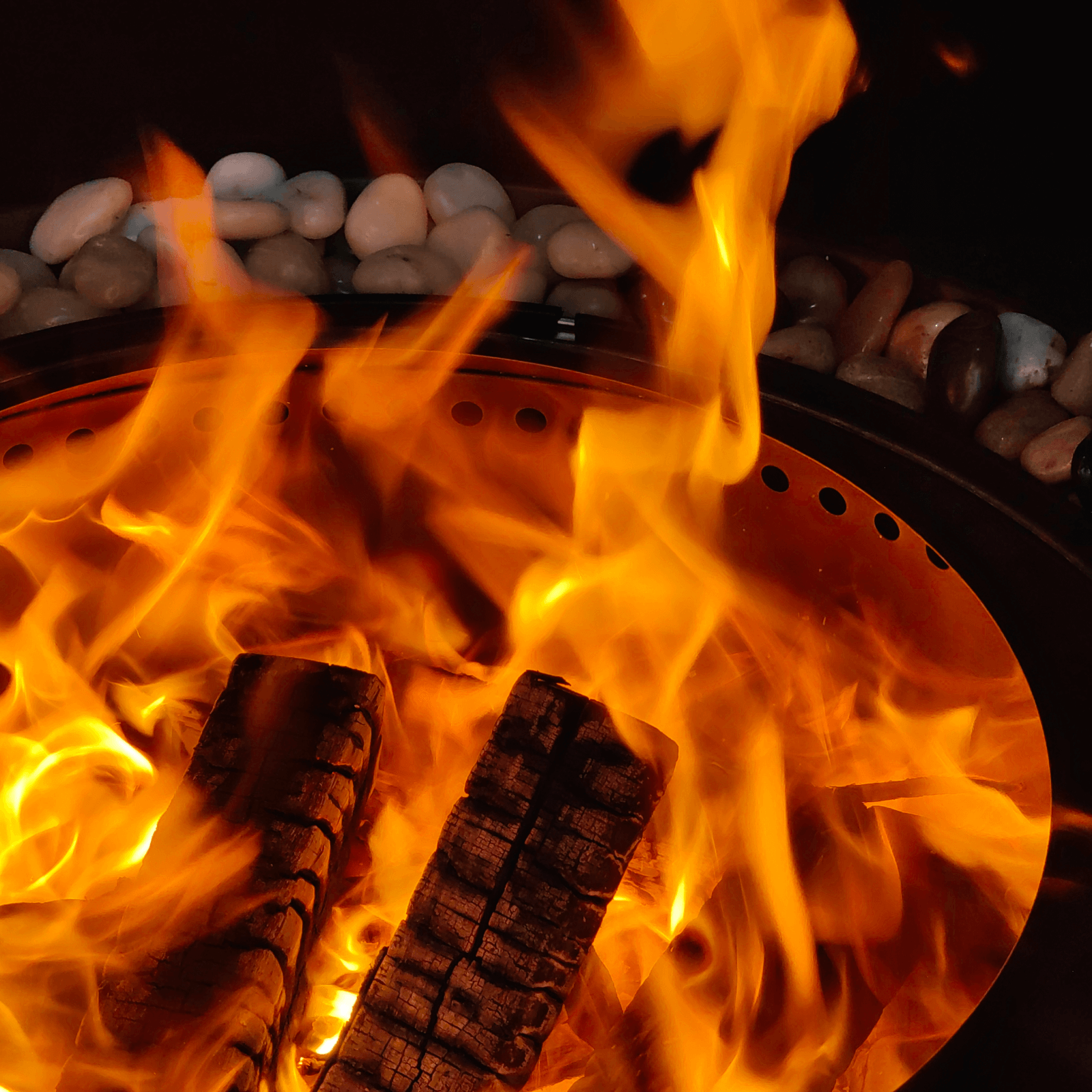 TURBRO - Wholesale Fire Pit - Fireside Pluto R29 Outdoor Fire Pit  - Painted Black3