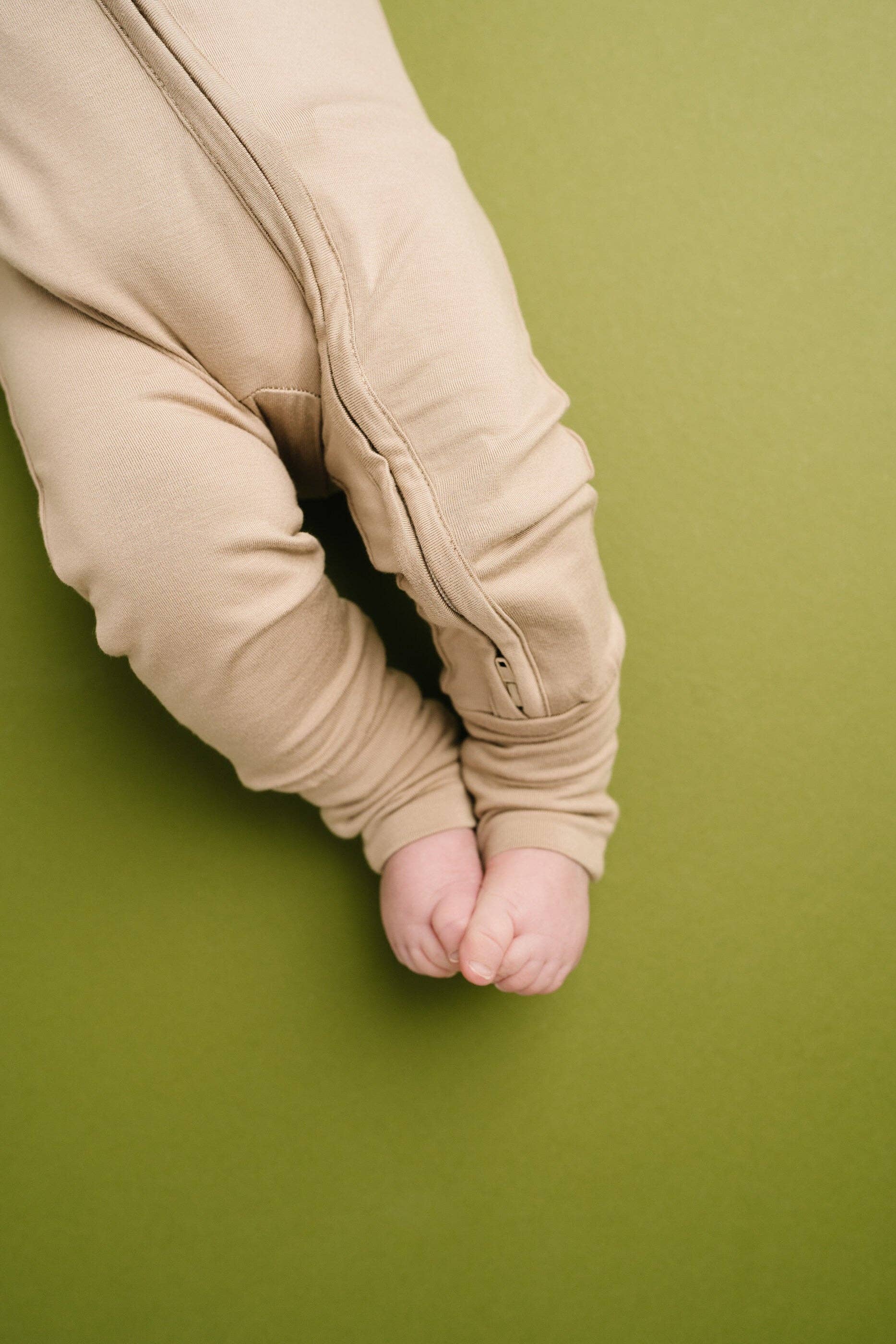 Little One Shop - Wholesale Sleepsuit - Baby - Sandstone Bamboo Sleeper4