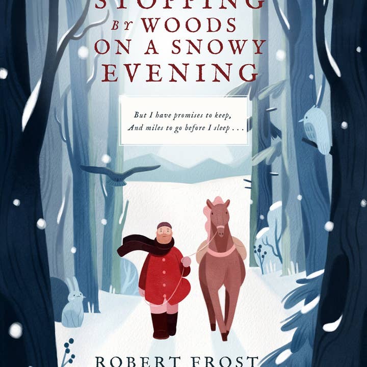 Familius, LLC - Wholesale Preschool Book (3-5) - Stopping By Woods on a Snowy Evening