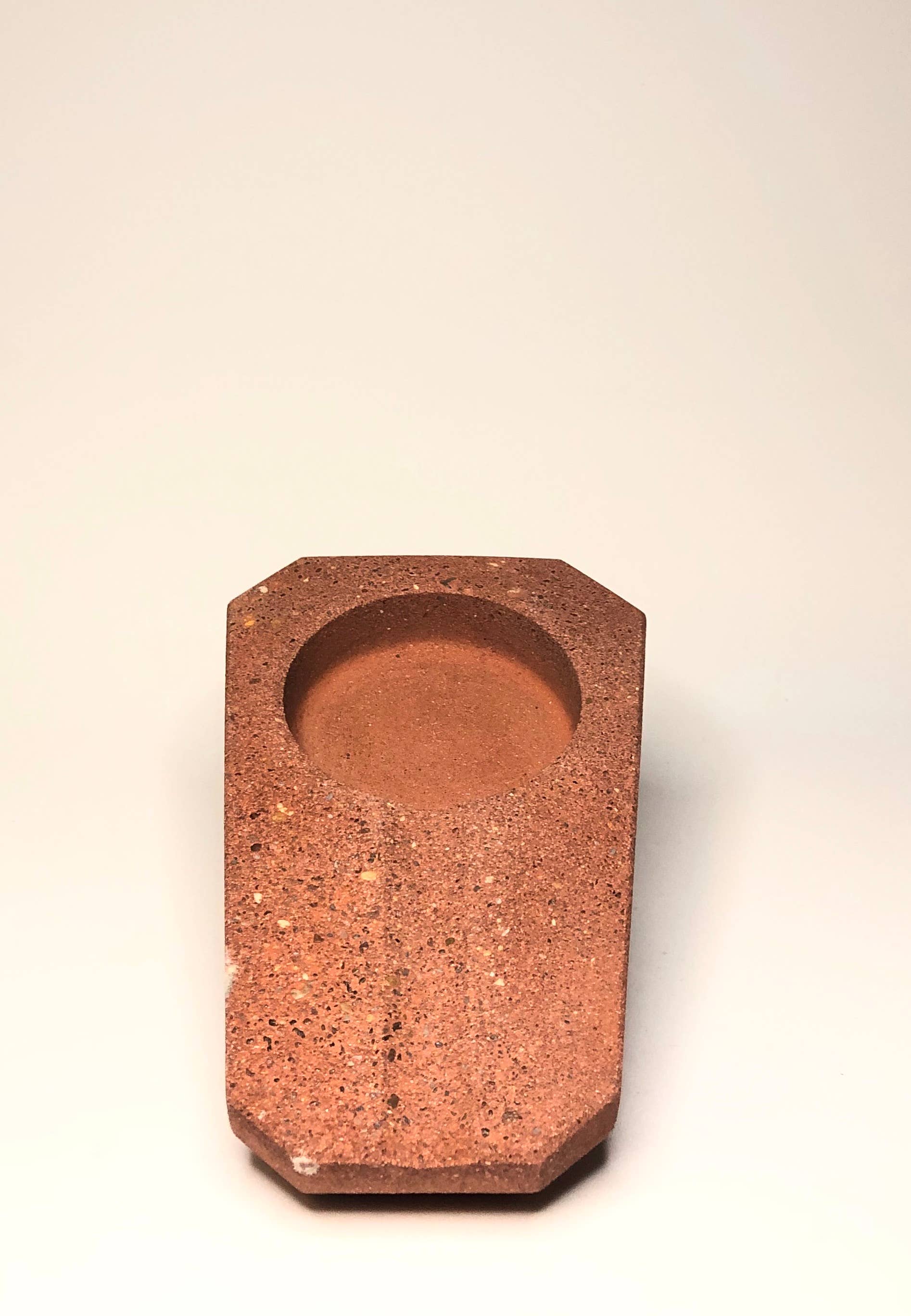 NATURAL BY HAGELSIEB – Großhandel Aschenbecher – Moderner Zigaretten-Aschenbecher aus Beton mit Palo Santo Halter0