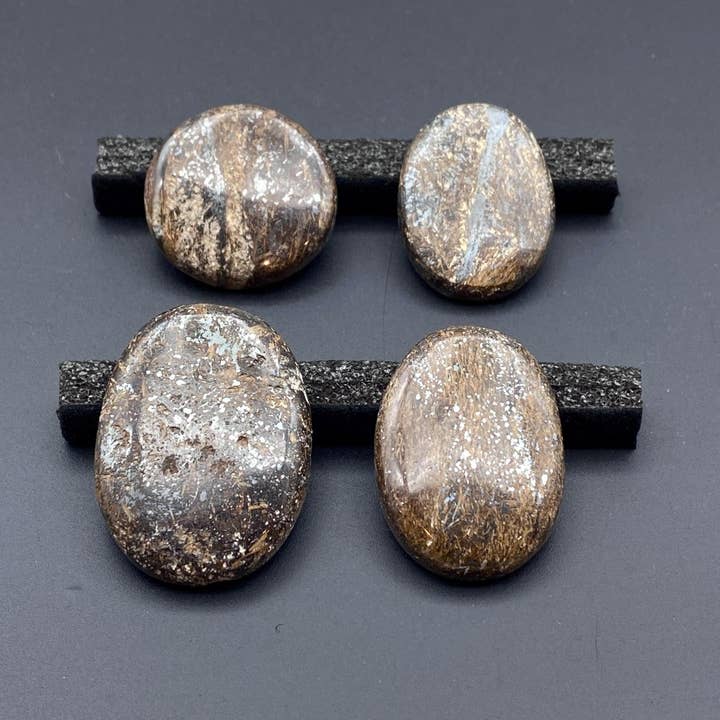 Bronzite Polished Cabochon for wholesale by Crystal River Gems LLC