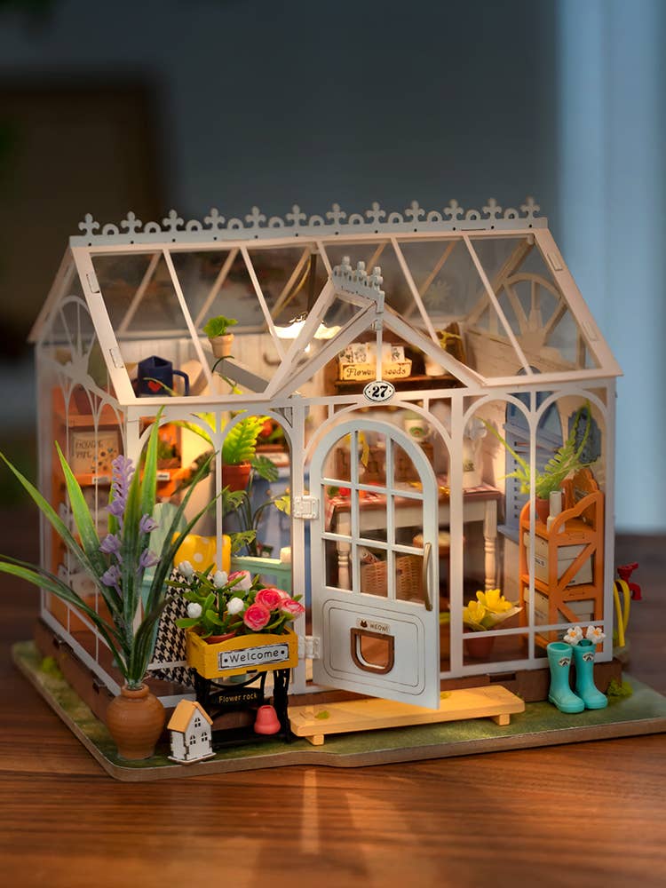 Robotime - Wholesale DIY Craft Kit - DG163 Dreamy Garden House Rolife DIY Miniature House Kit2