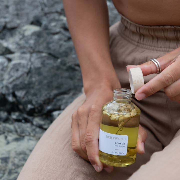 Driftwood Bath and Body Oil for wholesale by Sealuxe
