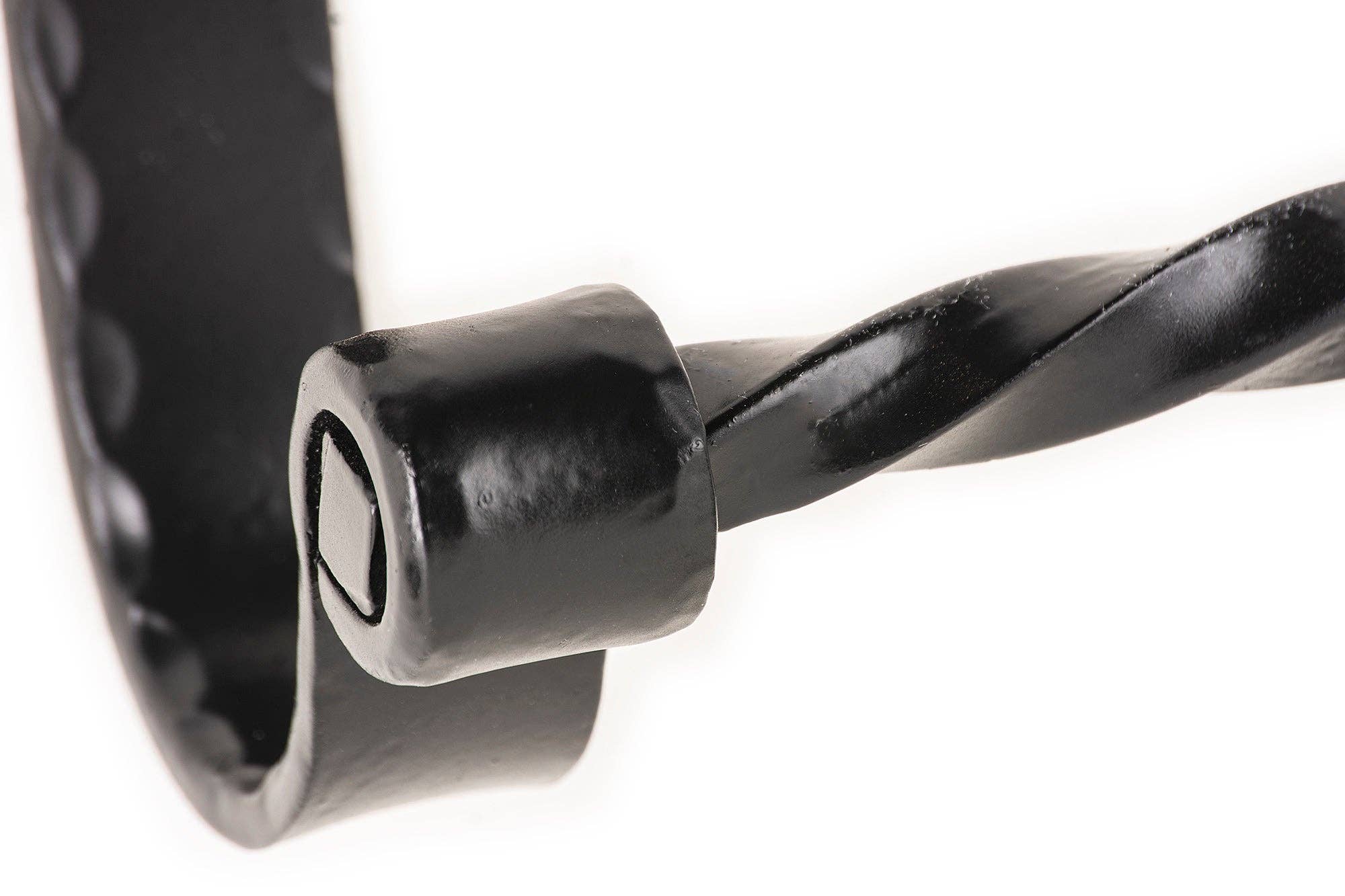 Artesano | Home Decor - Wholesale Toilet Paper Holder - Twisted Design Wall Mounted Forged Iron Toilet Paper Holder7