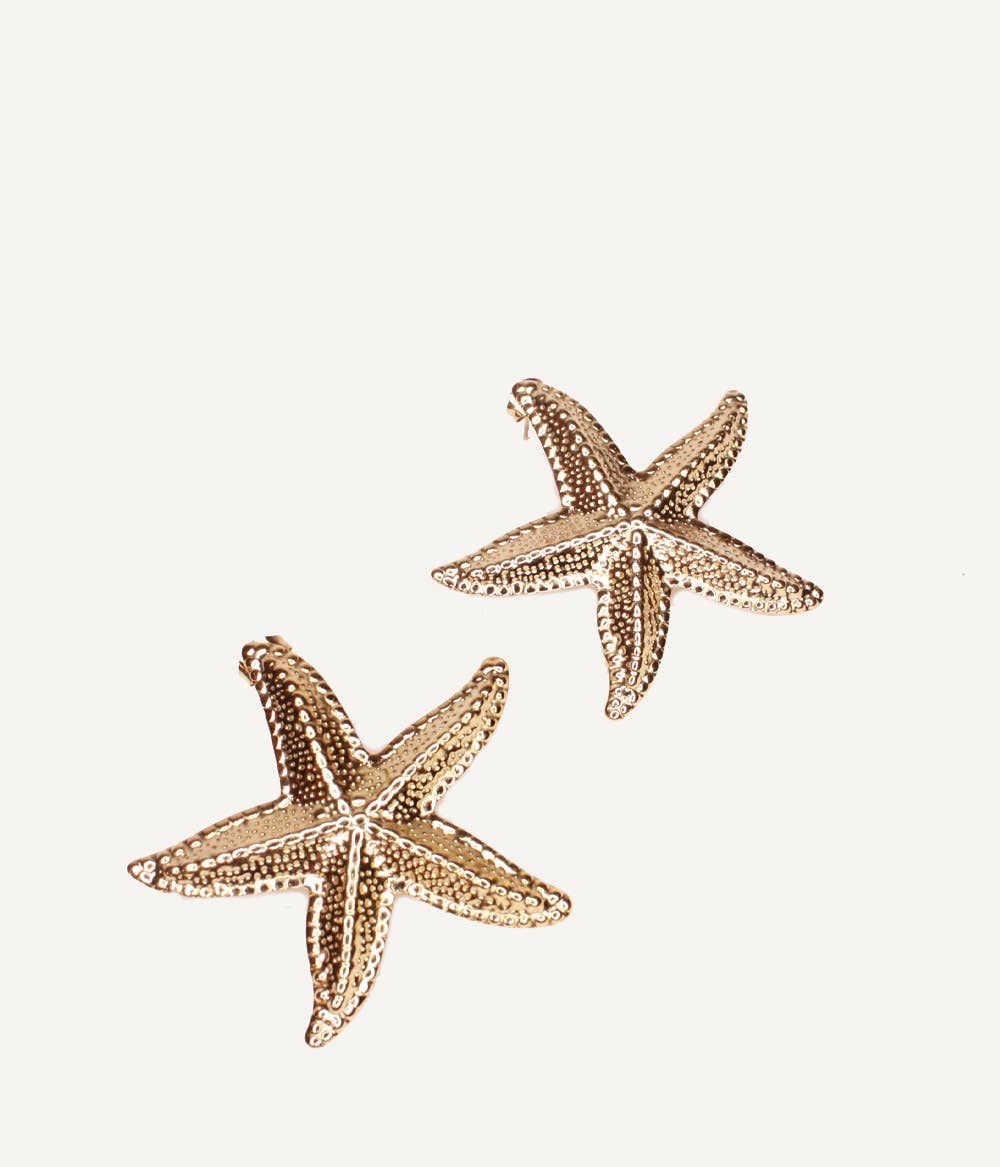 Caprice Paris – wholesale Hängande örhängen – Cagliari guldfärgade örhängen | Tillverkade i Frankrike1