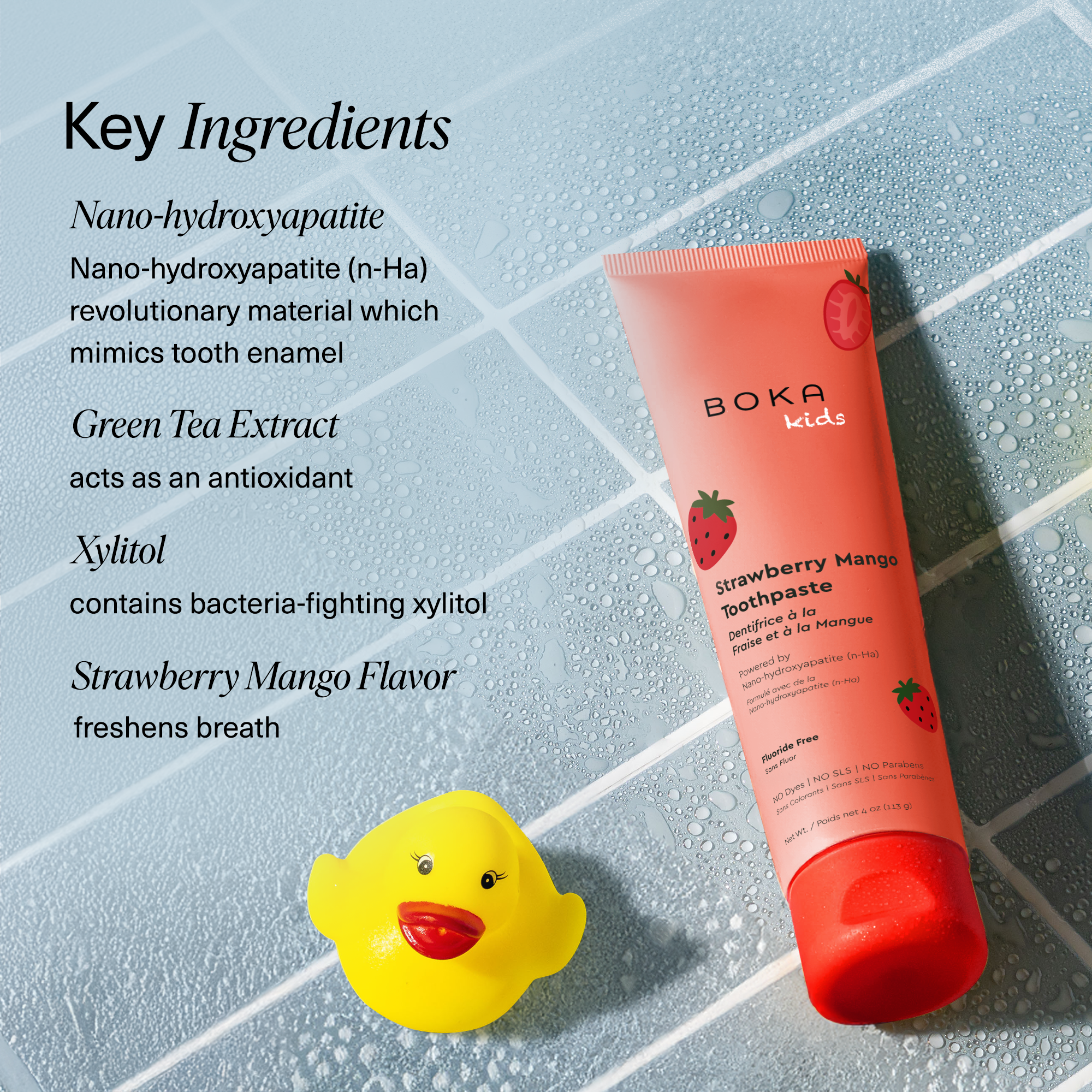 Boka - Vente Dentifrices - Dentifrice Fraise Mangue n-Ha2