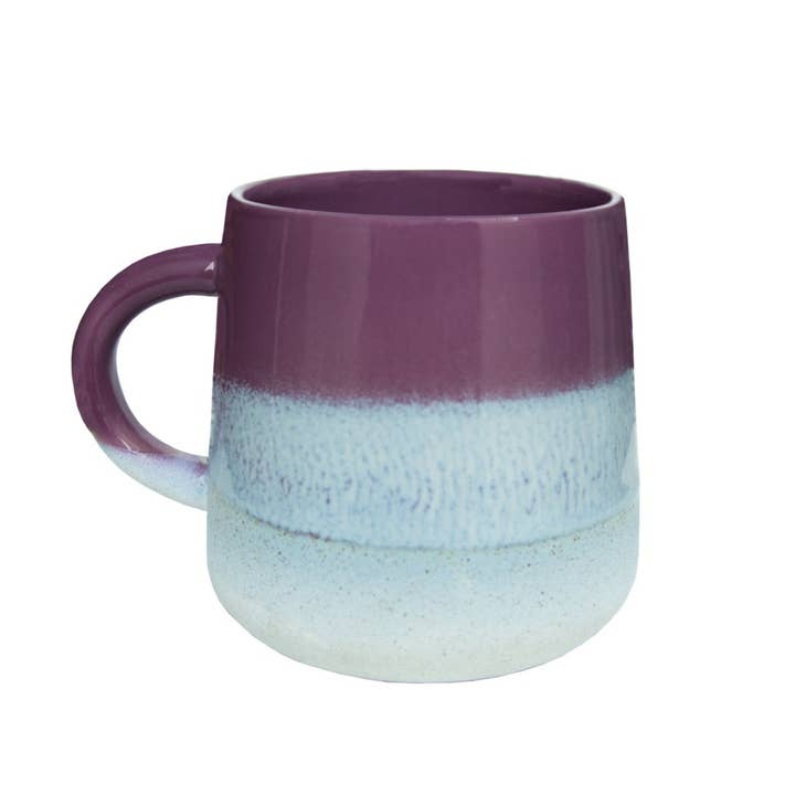 Mojave Glaze Aubergine Mug for wholesale by Sass and Belle