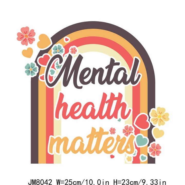 Mental Health Matters HTV Transfers for wholesale by EliJs Shop
