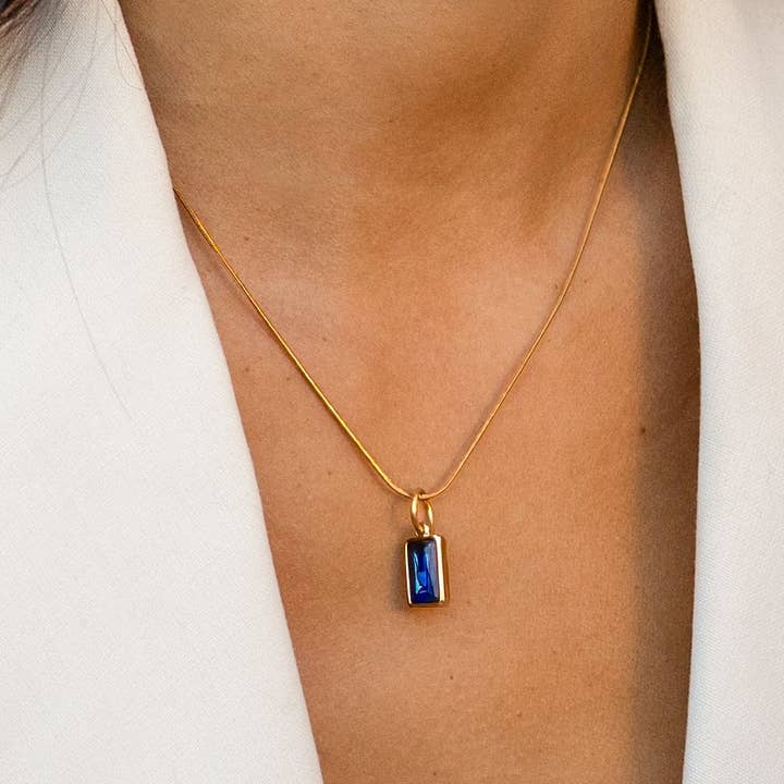 Peter and June - Wholesale Pendant/Charm Necklace - Vanessa Necklace - 18K Gold Plated2