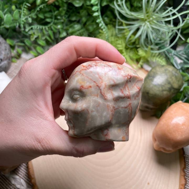Copper Ashes - Wholesale Spiritual Stone/Crystal - Crystal Fae Head16