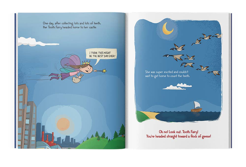 The Tooth Brigade - Wholesale Toothfairy Pillow - Kids - Sprinkles Unicorn Tooth Fairy Pillow & Book Gift Set7