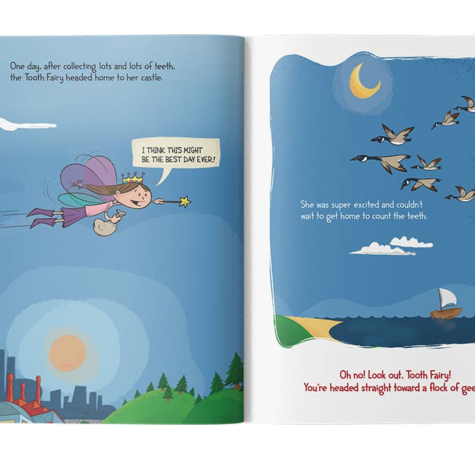 The Tooth Brigade - Wholesale Toothfairy Pillow - Kids - Sprinkles Unicorn Tooth Fairy Pillow & Book Gift Set7