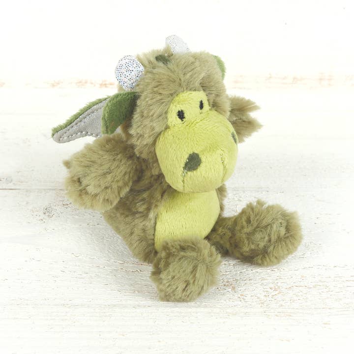 Jomanda Soft Toys & Accessories – Großhandel Kuschel-/Plüschtier – Kind & Baby – Plüschtier Dragon, Mini-Plüsch, 12 cm, Grün