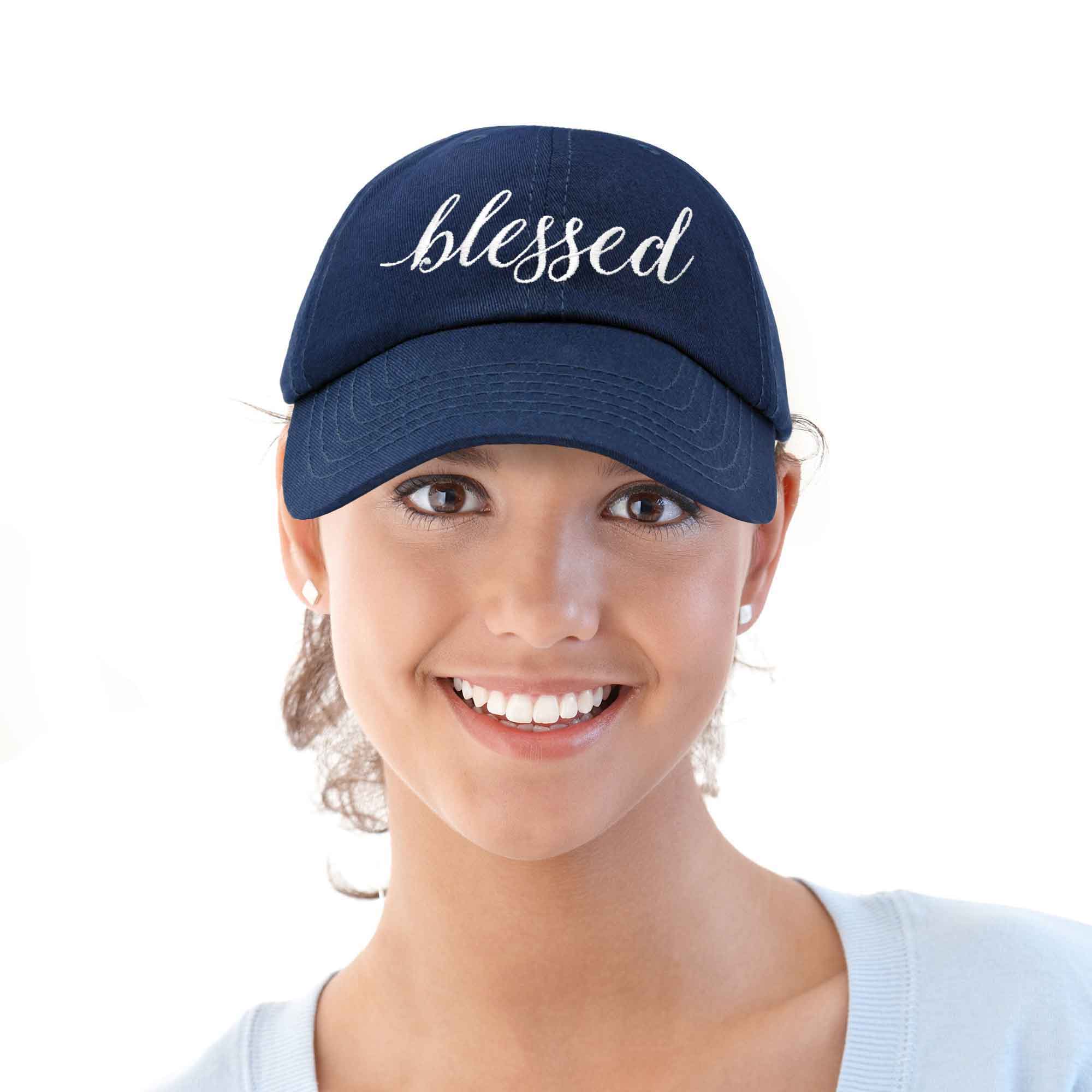 Dalix - Wholesale Baseball Cap - Women's - DALIX Blessed Women's Baseball Cap Soft Cotton Dad Hat65