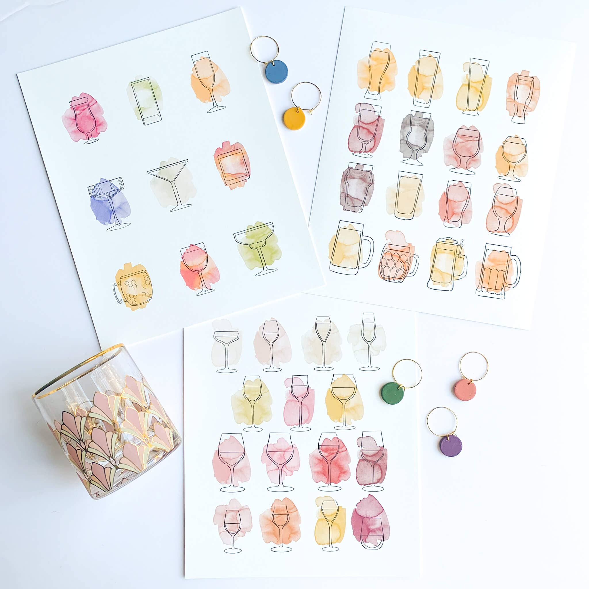 Bean Horse Car Designs - Wholesale Art Print - Glassware - Beer - Art Print1