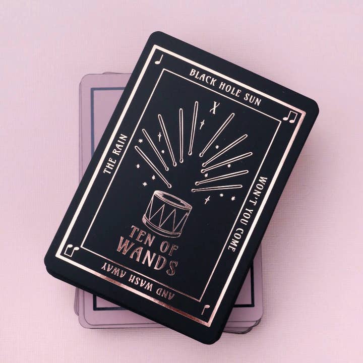 Lady Moon Co.® - Wholesale Tarot/Oracle Card - Sirens Of Song Tarot Deck (Rose Gold)2