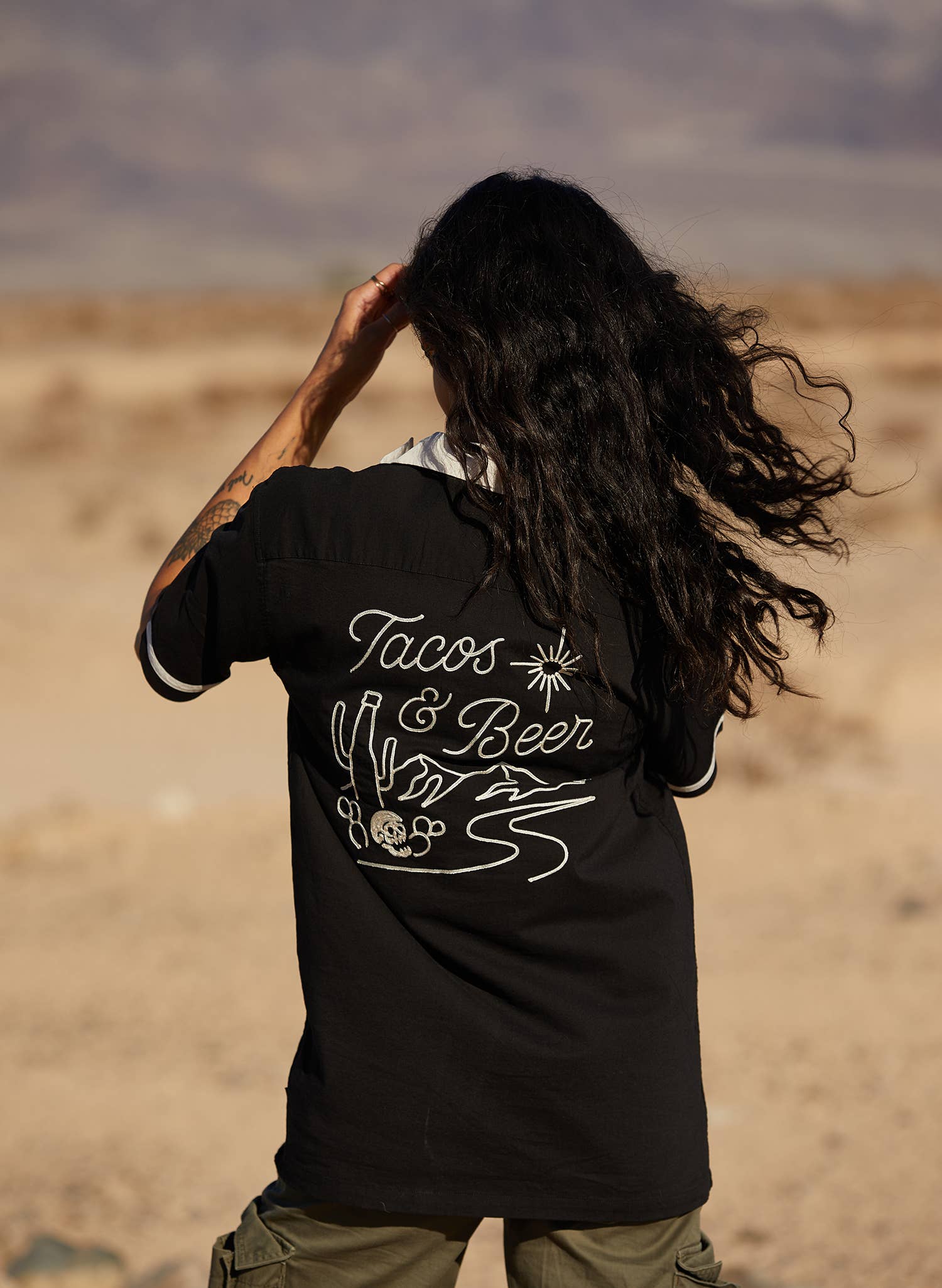 Pyknic - Wholesale Button Down Shirt - Unisex - Tacos & Beer Casual Button Down Shirt Men Women9