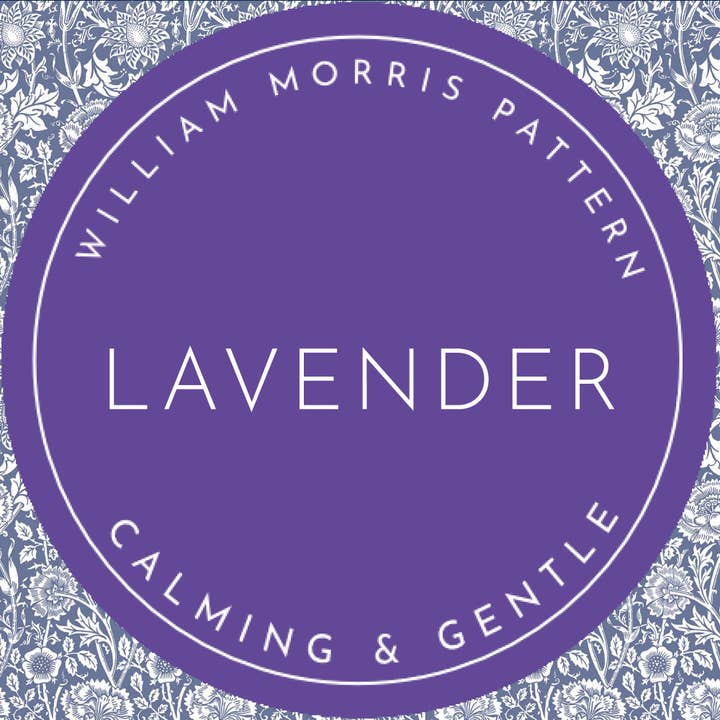 The Master Herbalist - Wholesale Drawer Liner - LAVENDER SCENTED Drawer Liners in BLUE William Morris Design8