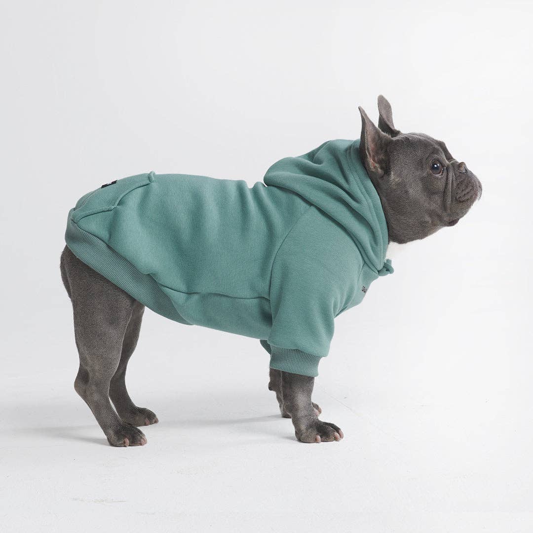 Spark Paws - Wholesale Pet Hoodie - Dog - Essential Dog Hoodie - Teal