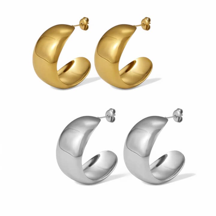 Jenny Be Free - Wholesale Hoop Earrings - Hoops: Mya