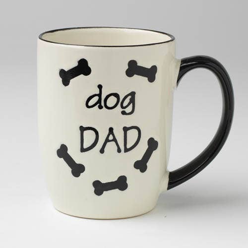Tasse Dog Dad naturelle, 24 oz pour la vente par PetRageous Designs