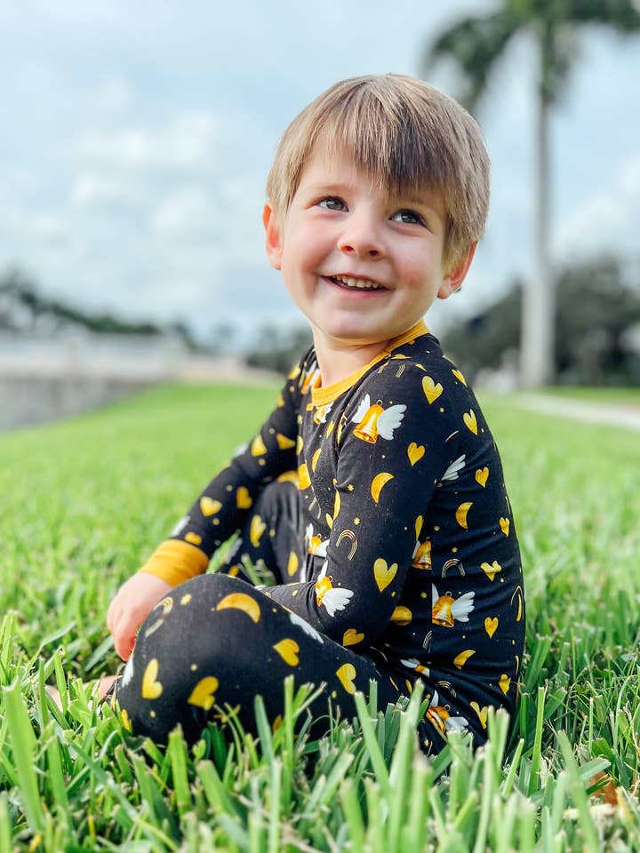 Celestial Bells 2pc Pajama Set for wholesale by Bells & Rainbows by TND