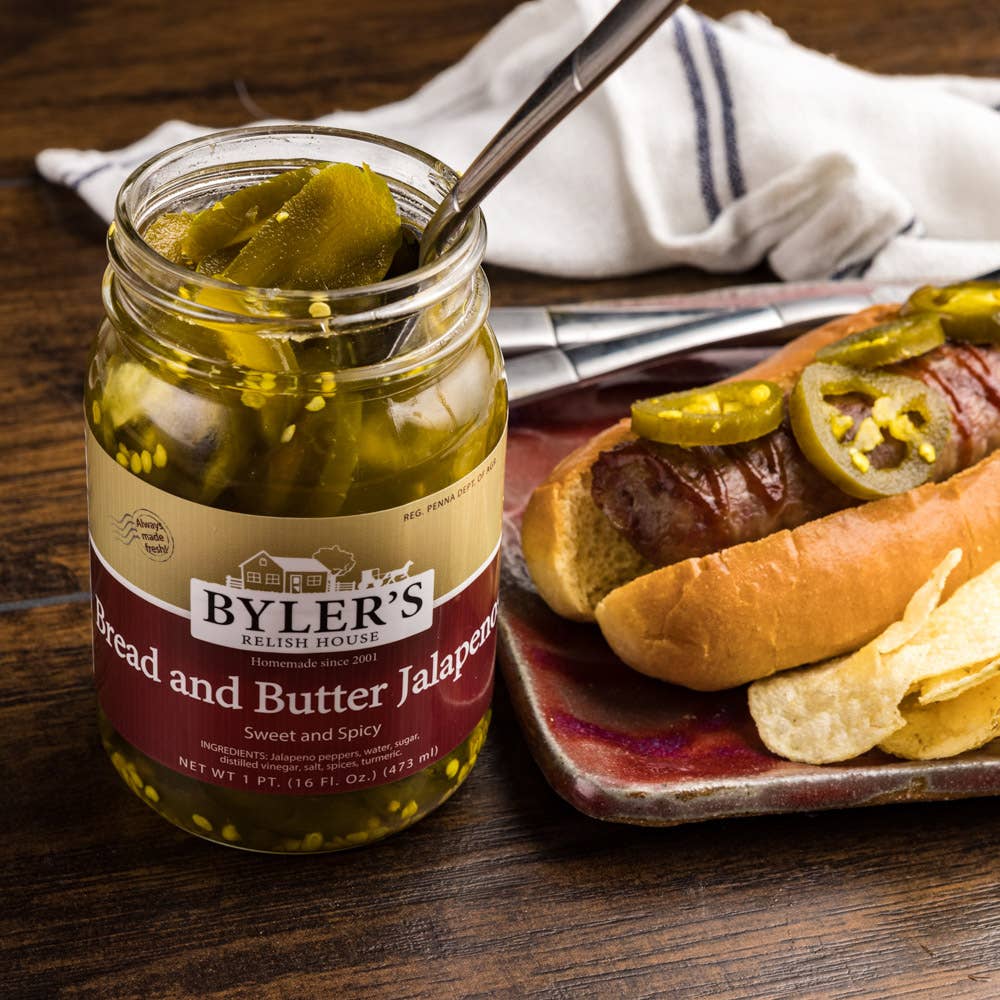 Byler Canning Co. - Wholesale Pickled Vegetables - Byler's Bread and Butter Jalapeno1