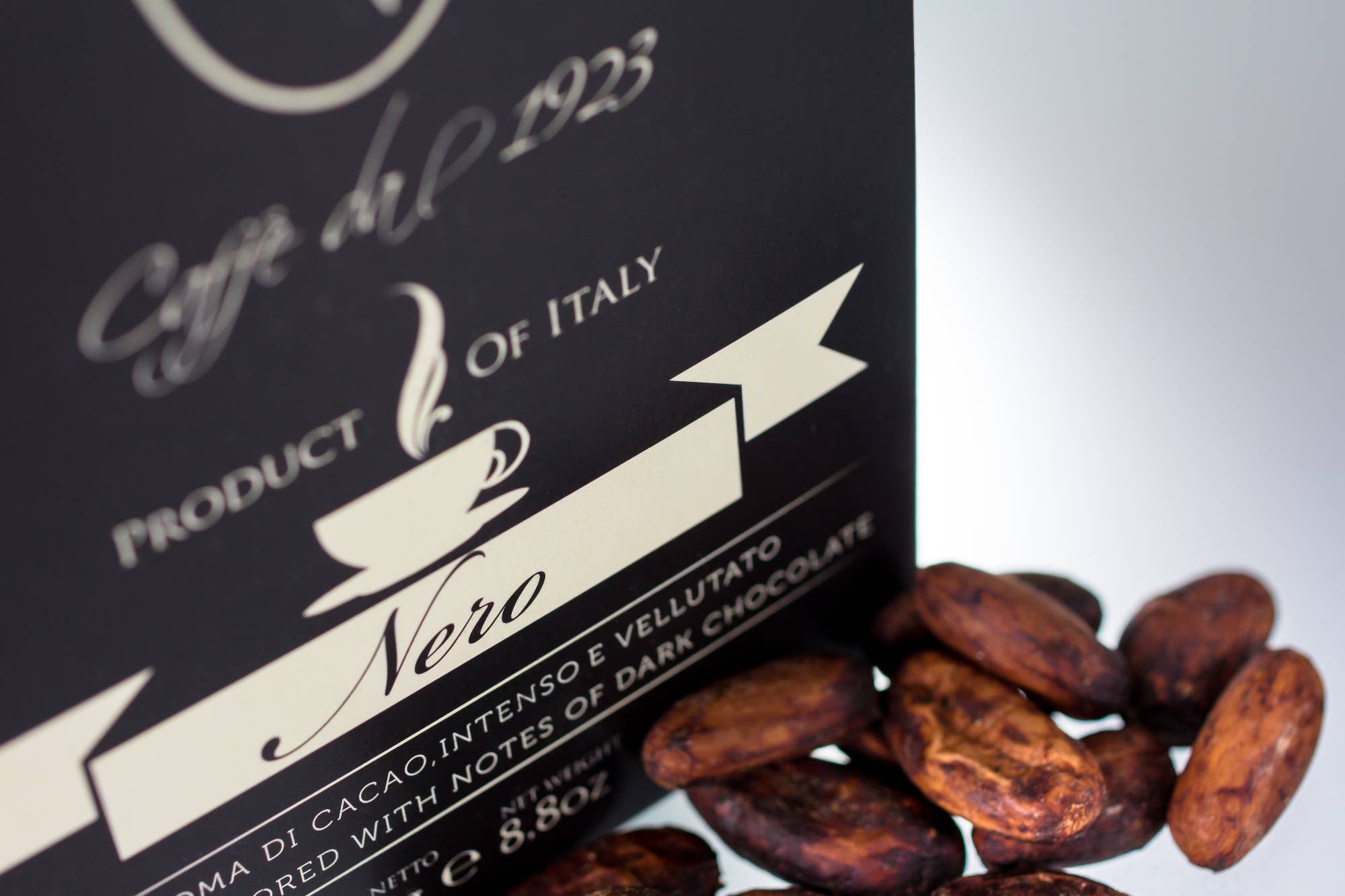 Caffè Ginevra SRL - Venta al por mayor Café en grano - Mille923 Nero 1 kg - Granos de café1