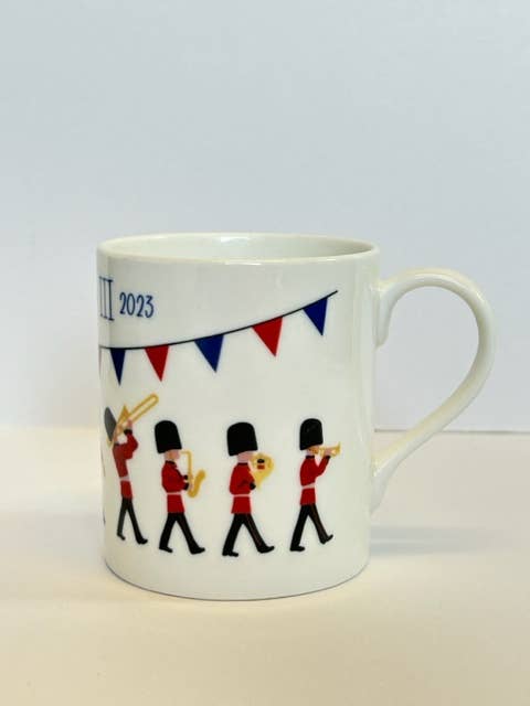 Mustard & Gray Ltd – wholesale Coffee mug – London Guard Coronation Celebration 250ml Mug - Limited Ed3