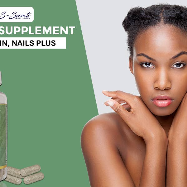 S-Secrets - Wholesale Oral Supplement/Vitamin - Women and Men Hair, Skin, Nails Plus Extra Strength Biotin 5000mcg, Vitamin A, C, D, E, Zinc10