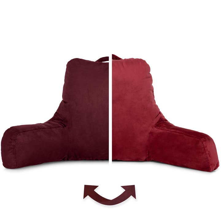 360 - STAN-HUSB-COW-AMaroon for wholesale by Husband Pillow