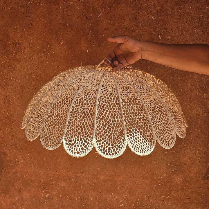 martitec - Wholesale Chandelier/Hanging Light - Handmade Raffia Pendant Light – Natural Hanging Lampshade6