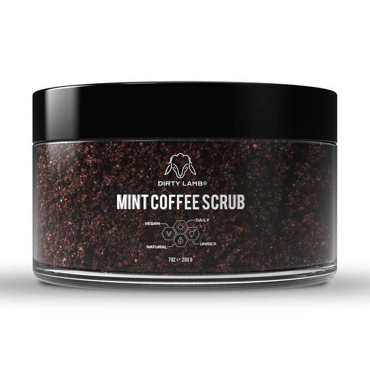 Mint Coffee Scrub for wholesale by Dirty Lamb