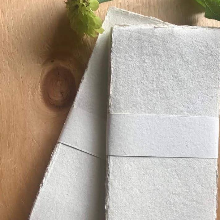 PARWANApaper - Wholesale Invitations - Menu Cards Deckled Edge Handmade Paper Cards1