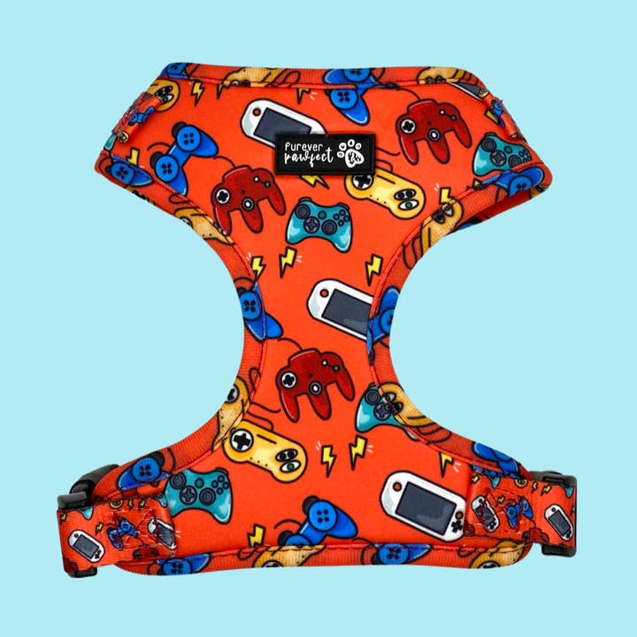 Can't Control Me' Harness for wholesale by Furever Pawfect