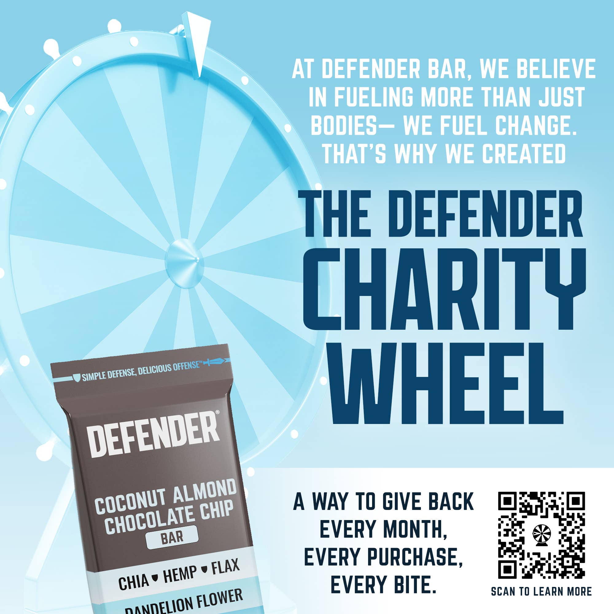 Defender Bar – wholesale Retailer display – Food & Drink – NEW: Free Wooden Display, Defender Bar, 3 Flavors (216 Bar)12