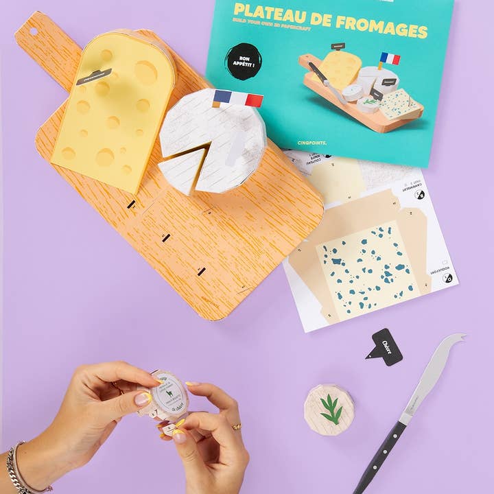 Cinqpoints - Wholesale DIY Craft Kit - Christmas Gift Holiday Diy and Crafts - Cheese Plate2