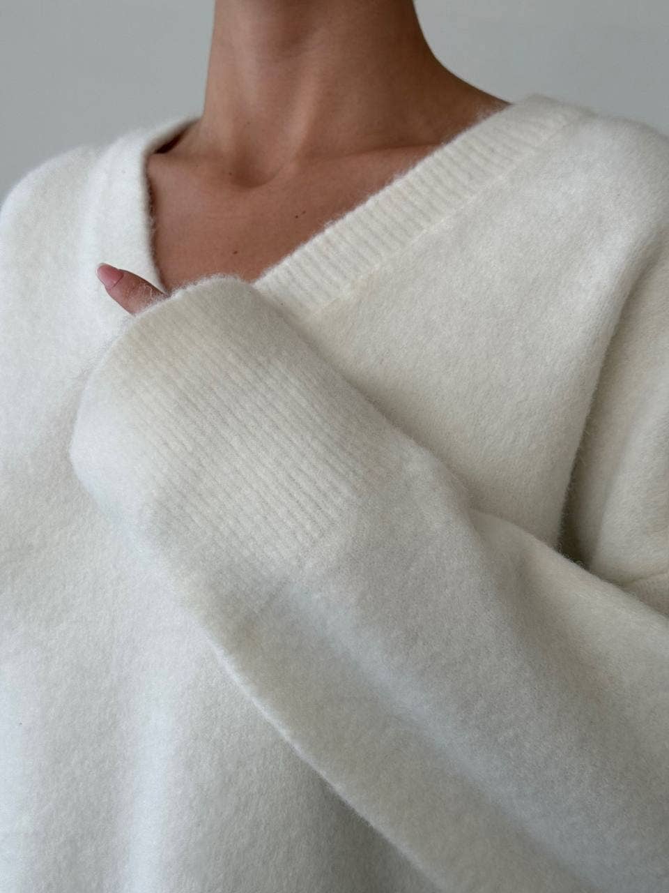 Anaz - Wholesale Knit Sweater - Women's - V-neck Sweaters4