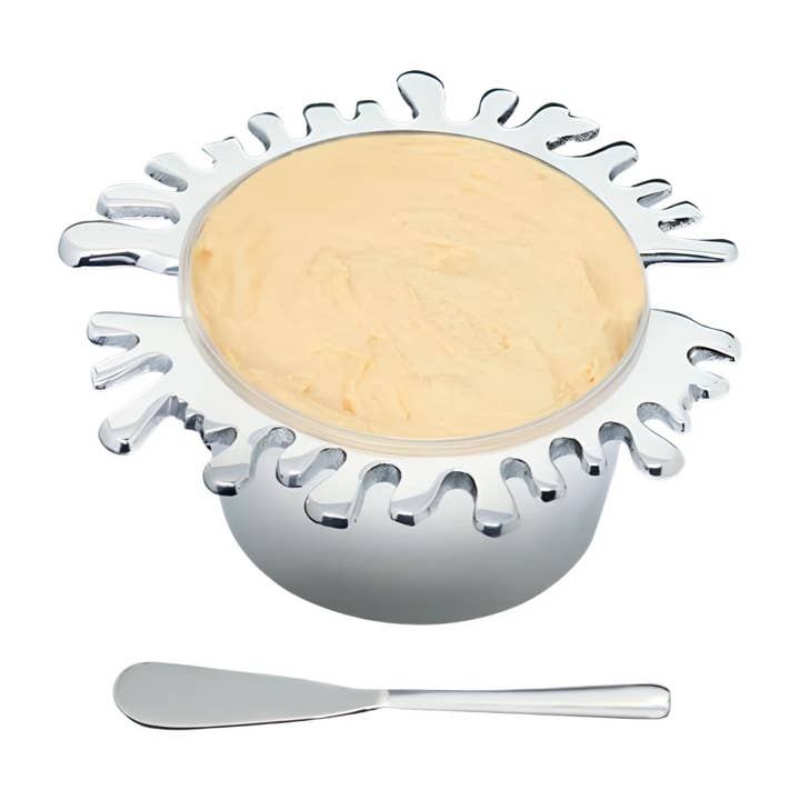 Inspired Generations - Wholesale Serve Bowl - Splatter Deligance with Spreader