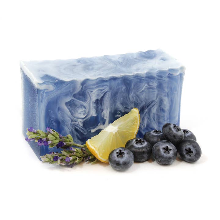 Blueberry - Lavender Soap for wholesale by Strawberry Hedgehog
