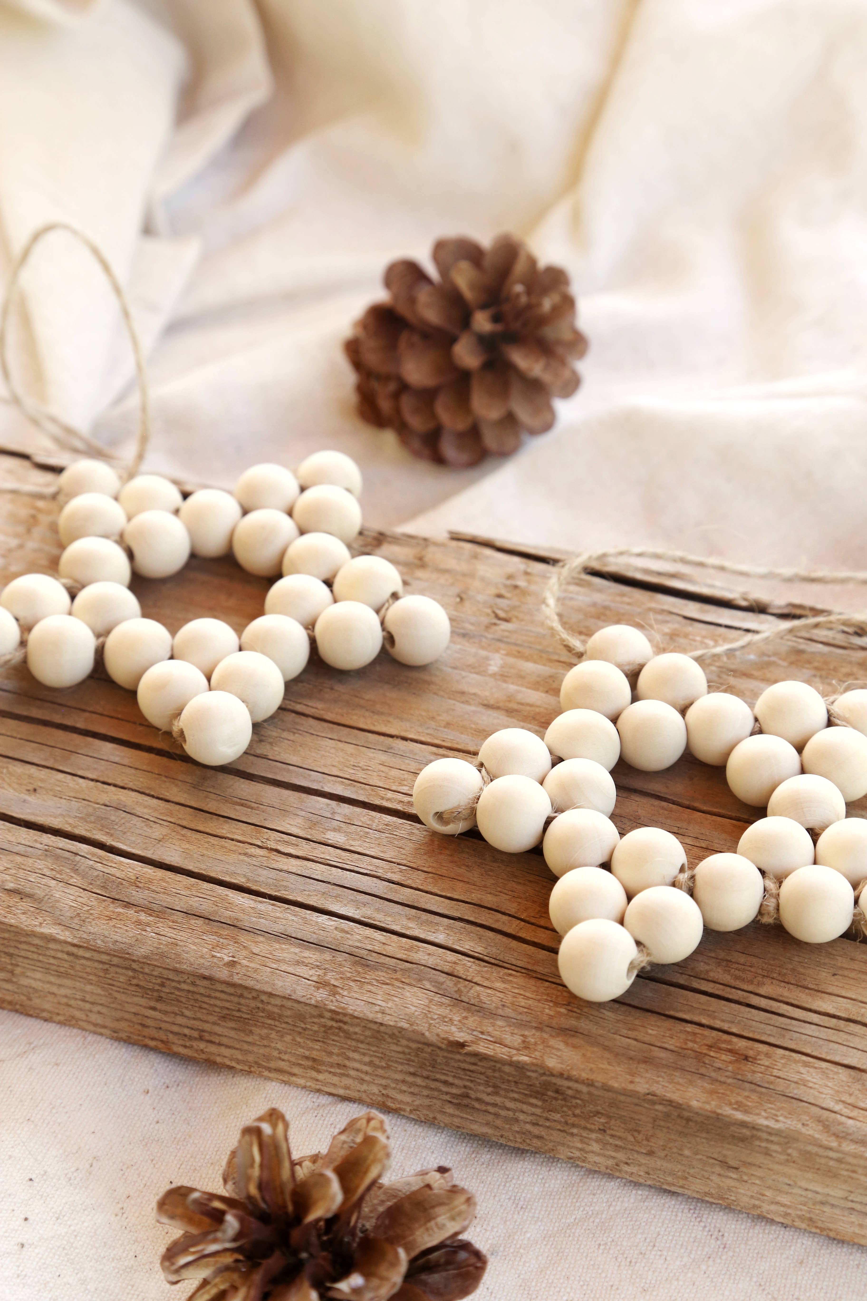 The Frenchie Knot – wholesale Ornament – Bead stars Christmas ornament4