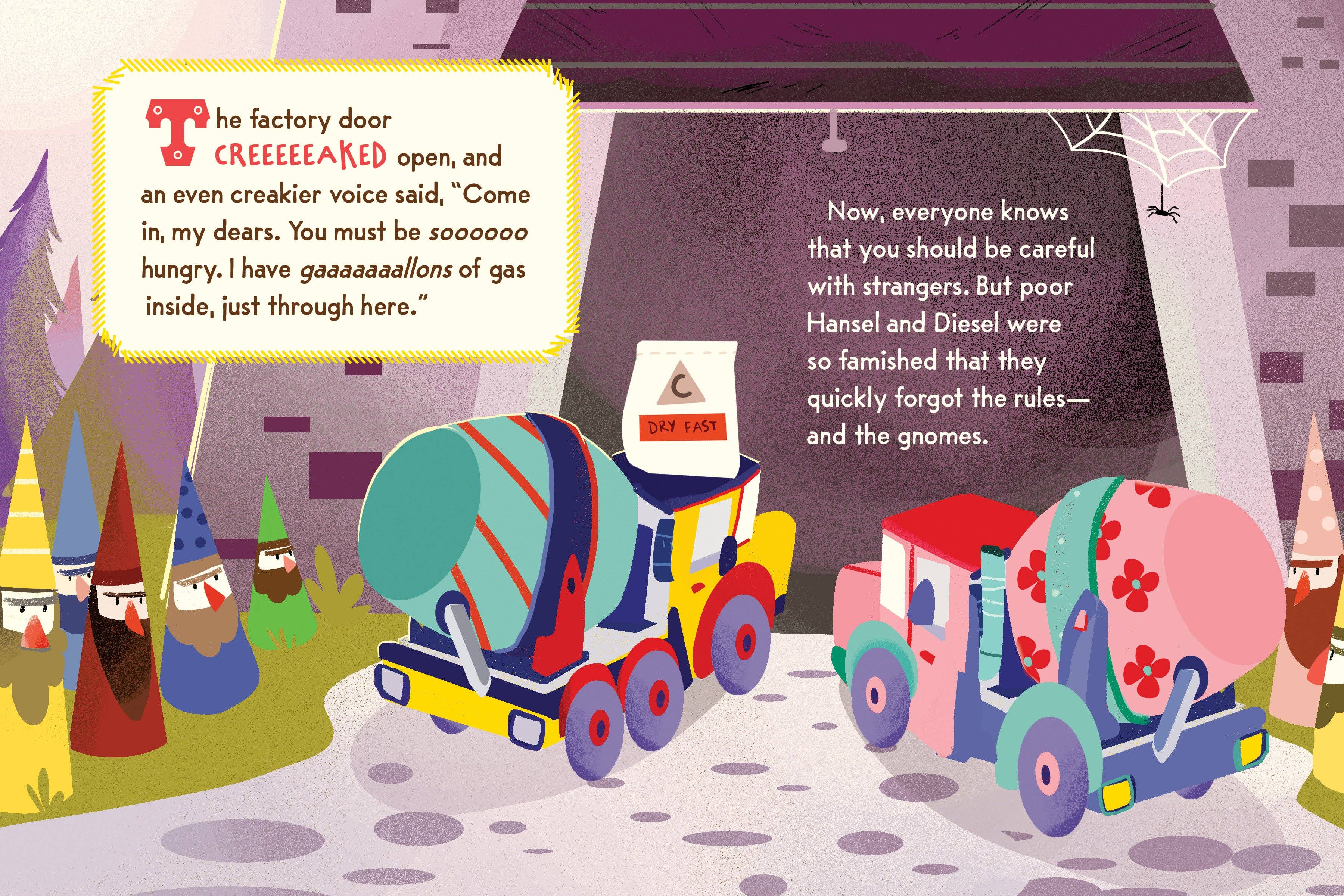 Bushel & Peck Books - Wholesale Preschool Book (3-5) - Truck Tales: Hansel and Diesel and the Witch's Factory8