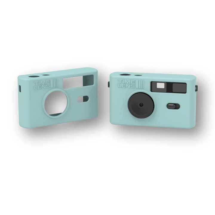 Coque silicone Bleu TIMELENS pour la vente par Time Lens