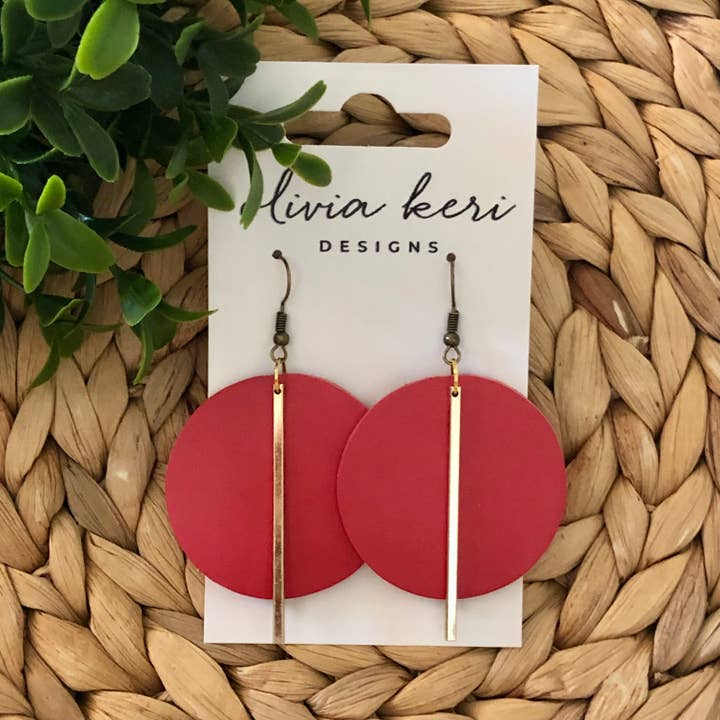 Lindsay - Dark Coral for wholesale by Olivia Keri Designs