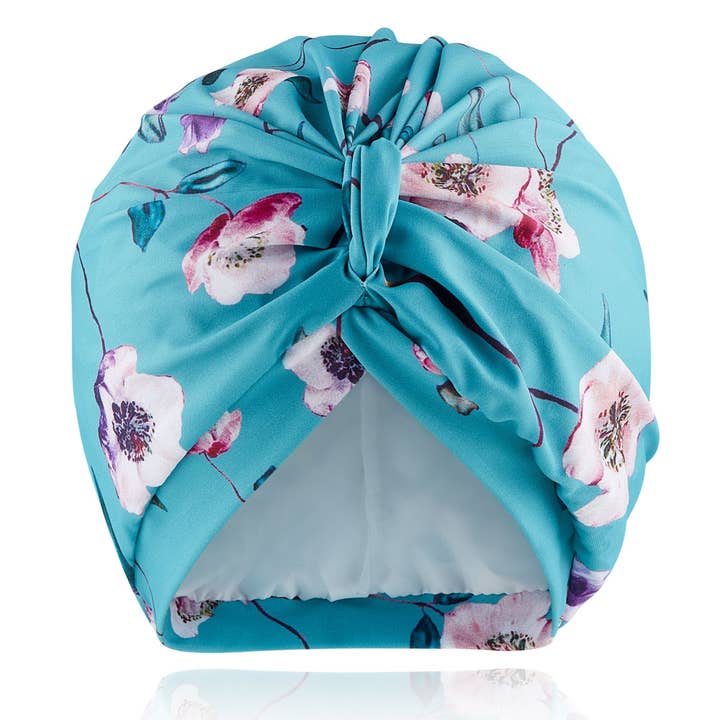 Jade Rose Lycra Shower Turban for wholesale by Dilly Daydream