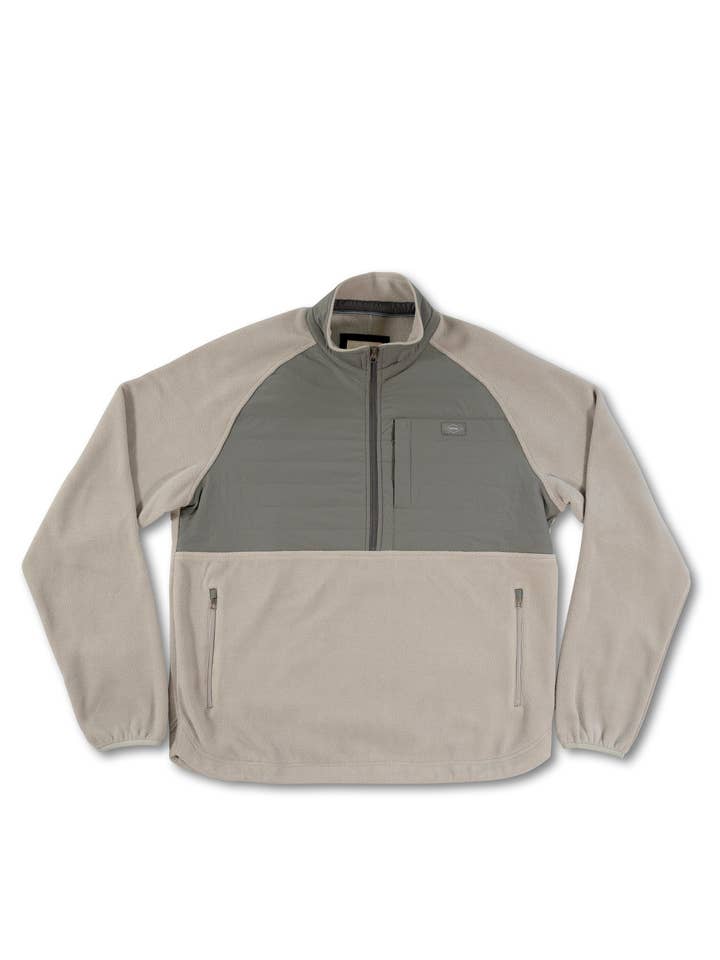 Oak Fleece Pullover in Ash for wholesale by VNTNA