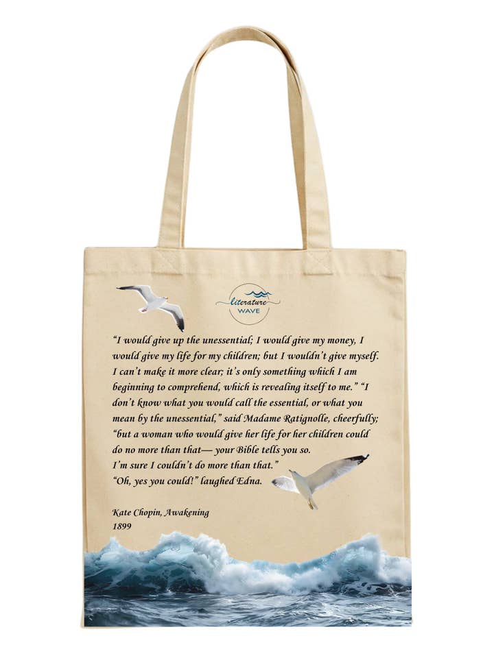 Literary Canvas Tote Bags for Bookstores & University Shops for wholesale by LitWave