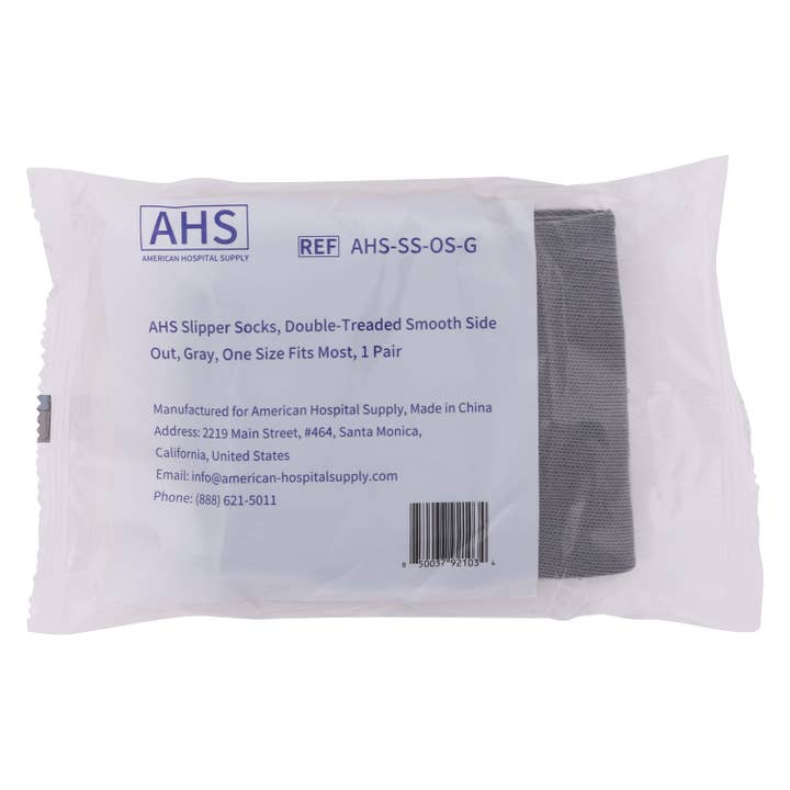 American Hospital Supply – wholesale Socks – Unisex – AHS Hospital Socks with Grippy Anti-Slip Tread25